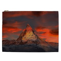 Switzerland-zermatt-mountains-snow- Cosmetic Bag (xxl) by Amaryn4rt