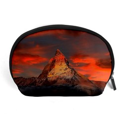 Switzerland-zermatt-mountains-snow- Accessory Pouch (large) by Amaryn4rt