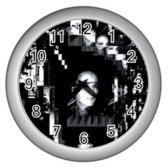 Mrn Echo Wall Clock (silver) by MRNStudios