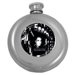 Mrn Echo Round Hip Flask (5 Oz) by MRNStudios