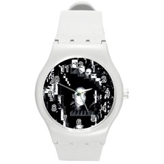 Mrn Echo Round Plastic Sport Watch (m) by MRNStudios