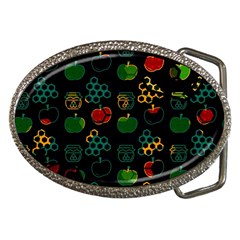 Apples Honey Honeycombs Pattern Belt Buckles