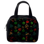 Apples Honey Honeycombs Pattern Classic Handbag (One Side) Front