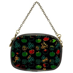 Apples Honey Honeycombs Pattern Chain Purse (One Side)