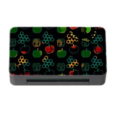 Apples Honey Honeycombs Pattern Memory Card Reader with CF