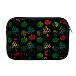 Apples Honey Honeycombs Pattern Apple MacBook Pro 17  Zipper Case Front