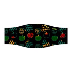 Apples Honey Honeycombs Pattern Stretchable Headband