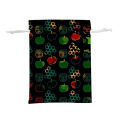 Apples Honey Honeycombs Pattern Lightweight Drawstring Pouch (S)