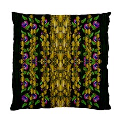 Fanciful Fantasy Flower Forest Standard Cushion Case (one Side) by pepitasart