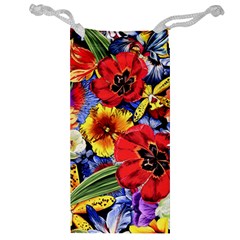 Flower Pattern Jewelry Bag