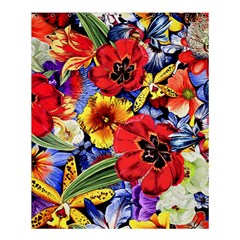 Flower Pattern Shower Curtain 60  x 72  (Medium) 