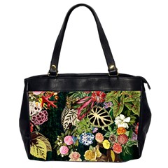 Tropical Pattern Oversize Office Handbag (2 Sides) by CoshaArt