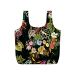 Tropical Pattern Full Print Recycle Bag (S) Back