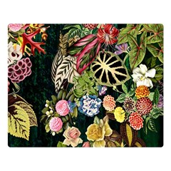 Tropical Pattern Double Sided Flano Blanket (large)  by CoshaArt