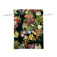 Tropical Pattern Lightweight Drawstring Pouch (l) by CoshaArt