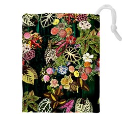 Tropical Pattern Drawstring Pouch (5xl) by CoshaArt