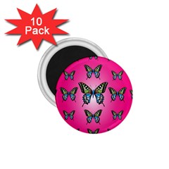 Butterfly 1 75  Magnets (10 Pack) 