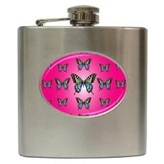 Butterfly Hip Flask (6 Oz) by Dutashop