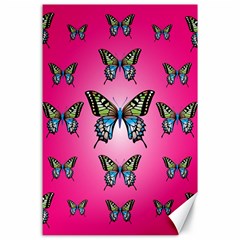 Butterfly Canvas 24  X 36  by Dutashop