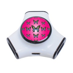 Butterfly 3-port Usb Hub by Dutashop