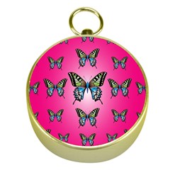 Butterfly Gold Compasses