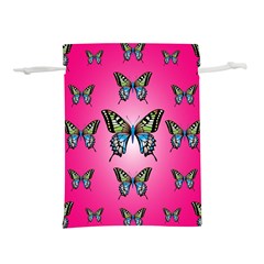 Butterfly Lightweight Drawstring Pouch (m)