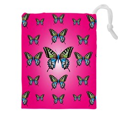 Butterfly Drawstring Pouch (4xl)