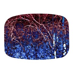 Autumn Fractal Forest Background Mini Square Pill Box