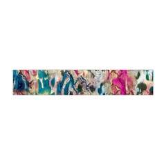 Colorful Spotted Reptilian Flano Scarf (mini) by MickiRedd