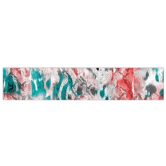 Colorful Spotted Reptilian Coral Small Flano Scarf by MickiRedd