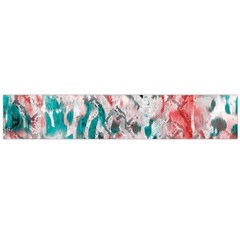 Colorful Spotted Reptilian Coral Large Flano Scarf 