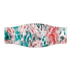 Colorful Spotted Reptilian Coral Stretchable Headband by MickiRedd