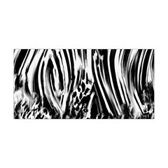 Zebra Leopard Black 7000 Yoga Headband by MickiRedd