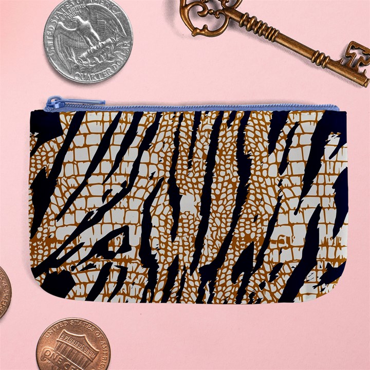 Tiger Snake Black 7000 Large Coin Purse