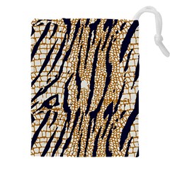 Tiger Snake Black 7000 Drawstring Pouch (5xl)