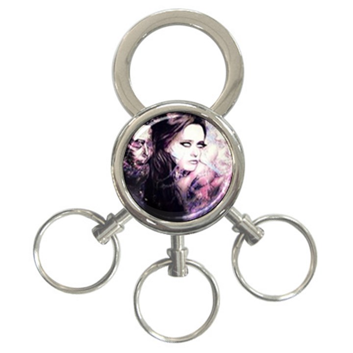 Sakura Girl 3-Ring Key Chain