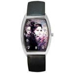 Sakura Girl Barrel Style Metal Watch Front