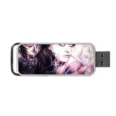 Sakura Girl Portable Usb Flash (one Side) by MRNStudios