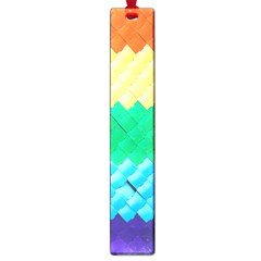 Mandalas-1084082 Textured-rainbow Large Book Marks by jellybeansanddinosaurs