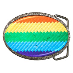 Mandalas-1084082 Textured-rainbow Belt Buckles by jellybeansanddinosaurs