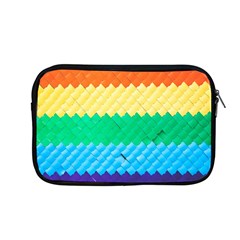 Mandalas-1084082 Textured-rainbow Apple Macbook Pro 13  Zipper Case by jellybeansanddinosaurs