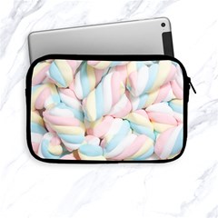 Rainbow-cake-layers Marshmallow-candy-texture Apple Ipad Mini Zipper Cases by jellybeansanddinosaurs