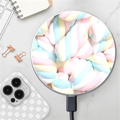 Rainbow-cake-layers Marshmallow-candy-texture Wireless Charger