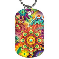 Mandalas-1084082 Dog Tag (one Side) by jellybeansanddinosaurs