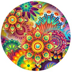 Mandalas-1084082 Wooden Bottle Opener (round) by jellybeansanddinosaurs