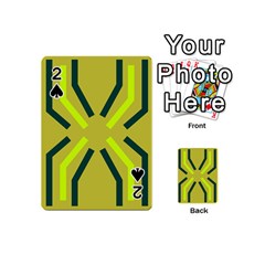 Abstract Pattern Geometric Backgrounds   Playing Cards 54 Designs (mini) by Eskimos