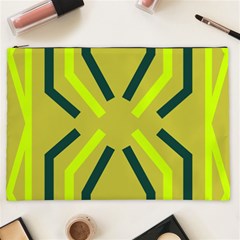 Abstract Pattern Geometric Backgrounds   Cosmetic Bag (xxl) by Eskimos