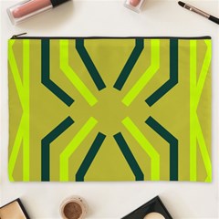 Abstract Pattern Geometric Backgrounds   Cosmetic Bag (xxxl) by Eskimos