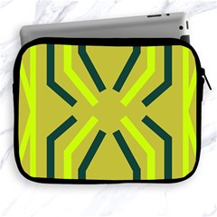 Abstract Pattern Geometric Backgrounds   Apple Ipad 2/3/4 Zipper Cases by Eskimos