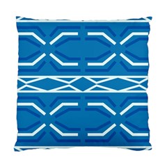 Abstract Pattern Geometric Backgrounds   Standard Cushion Case (one Side) by Eskimos